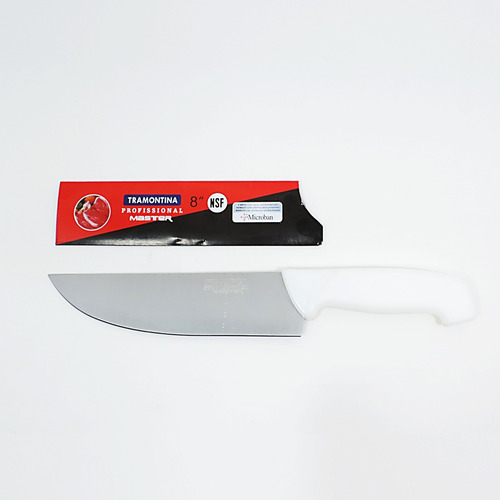 Imagen 4 de 7 de Cuchillo Cocina Tramontina Carnicero Acero Inoxidable 8 PuLG