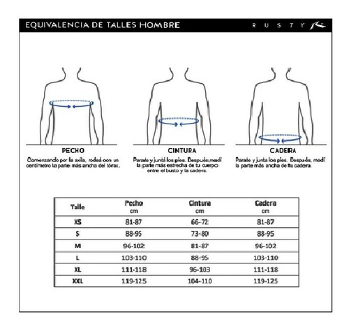 Imagen 4 de 4 de Campera Hombre Rusty Competition Frisada Original
