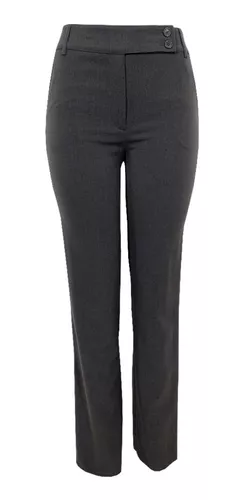 Pantalones De Vestir Elegantes De Cintura Alta Para Mujer