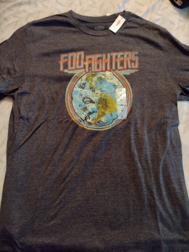 Foo Fighters Remera Usa Nueva Talle Medium Mediano