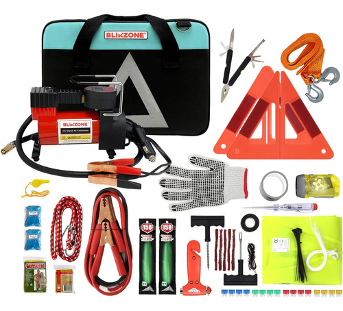 Kit Aqua Car De Emergencia Para Carretera Con Herramientas D