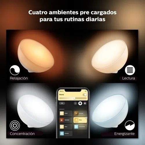 Philips Hue Go Lampara Portátil Led Blanco Y Color Color De La Pantalla Rgb