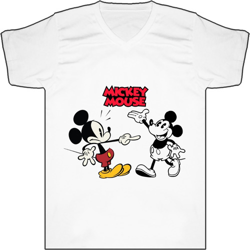 Camiseta Mickey Mouse Bca Urbanoz