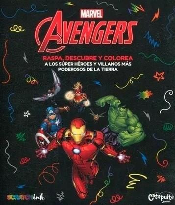 Avengers Raspa Descubre Y Colorea - Marvel Catapulta