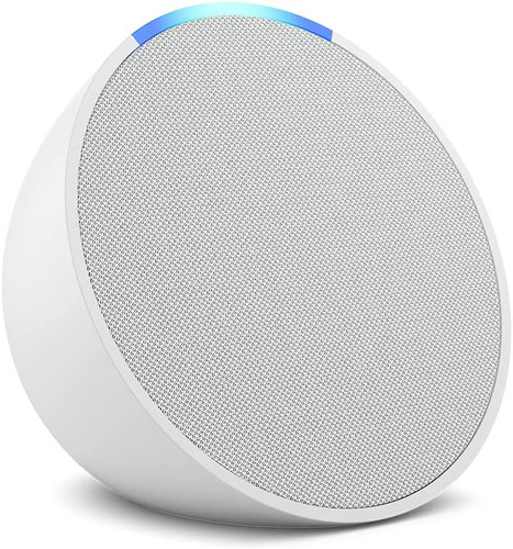 Amazon Echo Pop con asistente virtual Alexa color glacier white