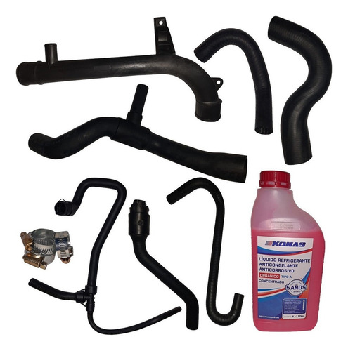 Kit Mangueras De Agua Chevrolet Agile 1.4 + Tubo