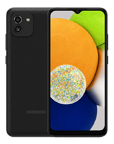 Imagen 1 de 8 de Samsung Galaxy A03 64gb + 4gb Negro