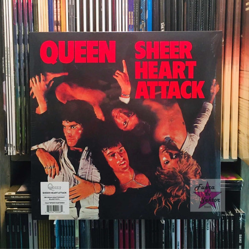 Vinilo Queen Sheer Heart Attack Germany Import.