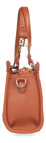 Bolsa Satchel Cloe Aramti Chico Color Naranja