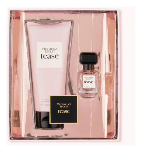 Estuche Set Perfume Tease Victoria Secret + Regalo 1,5 Ml 