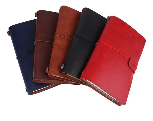 Ruiyue Cuaderno De Viaje, 5 Colores, Clásico, Piel