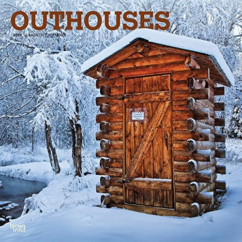 Outhouses 2019 12 X 12 Inch Monthly Square Wall Calendar, To