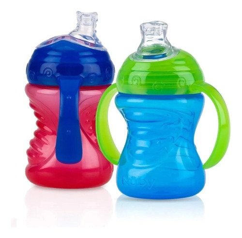 Vaso Con Manijas Para Bebe Nuby Antiderrame 9925 4m+ Bpafree