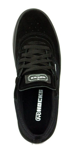 Imagem 5 de 8 de Tênis Hocks Tempus Extra Black Camurça Original
