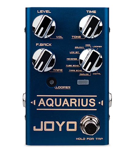 Pedal Joyo Aquarius Delay E Looper Para Guitarra R07