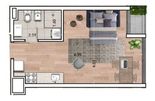 Imagen 4 de 4 de Venta Apartamento Monoambiente, Ventura Go!