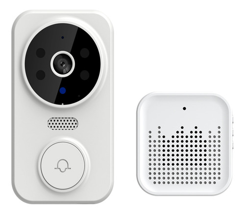 Cámara De Apartamento Inalámbrica Doorbell Hd Pir Con Interc