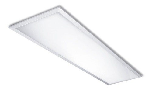 Panel Led De Aluminio Para Embutir O Colgar 120 X 30cm 48w 