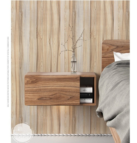 Imagen 5 de 8 de Pvc Papel Pintado Autoadhesivo Grano Roble 45x1200cm