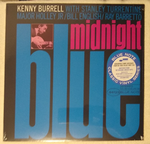 Kenny Burrell Midnight Blue Lp Lacrado Blue Note Art Blakey.