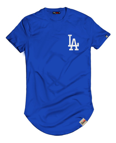 Imagem 8 de 10 de Camisa Camiseta Longline La Blusa Longa Manga Curta