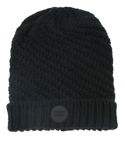 Gorro Lana Tejido Mujer Con Interior Polar Pompon Invierno