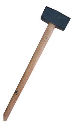 Maza Maseta Martillo Forjada Cabo Madera 5 Kg Construccion