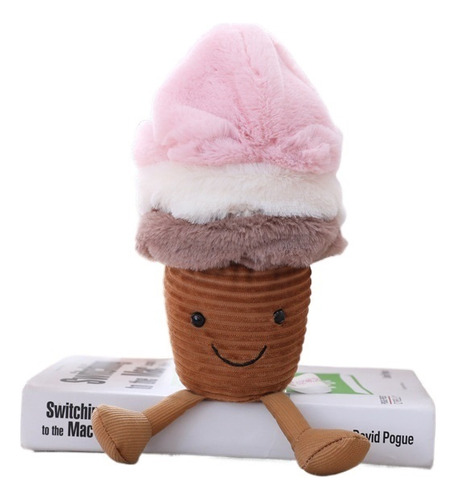 Muñeca De Helado F Plush Toys, Pequeña, Suave, Lumbar, Espal