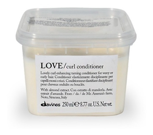 Acondicionador Lover Curl Davines 250 Ml