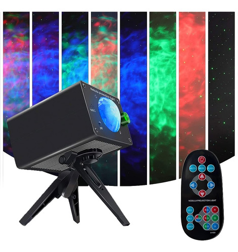 Hexiher Galaxy Star Night Light Projector Sync To Music, Usb