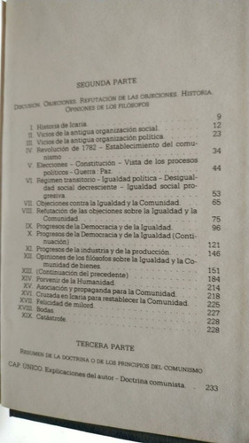 Viaje Por La Icaria Vol 2 Étienne Cabet Hyspamérica 1985 (Usado)