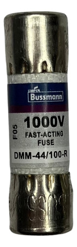 5 Unidades Fusivel Bussmann Fluke Dmm-44/100 Com Nota Fiscal