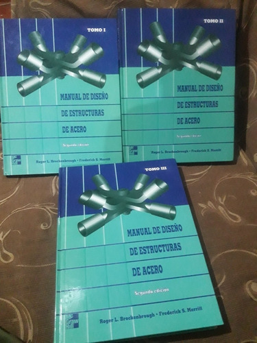 Libro Manual De Diseño Estructuras De Acero 3 Tomos Merritt