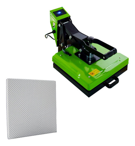 Tapete De Prensa Térmica, Placa De Silicone Com 38cmx38cm