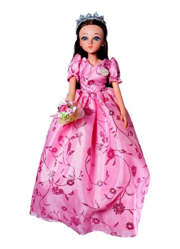 Muñeca Quinceañera Palo De Rosa Elis Doll