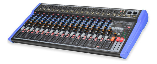 Mezcladora Audio Profesional 16 Canales Reference Steelpro