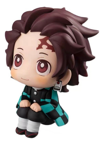 Demon Slayer Chibi Figures: Cute Tanjiro & Nezuko Car Models