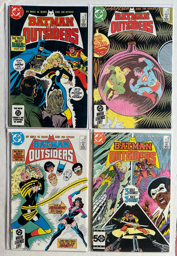 Dc Comics Batman & The Outsiders Lote 1 (Usado)