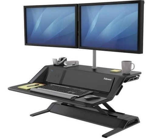 Estacion De Trabajo Fellowes Lotustm Dx Sitstand Black