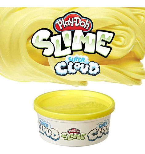 Masa Play Doh Super Cloud Esponjoso Amarillo