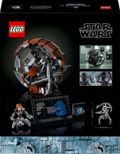 Lego Star Wars 75381 Droideka Figura De Un Droide Destructor