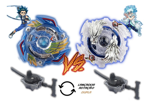 Kit 2 Beyblade Burst Valtryek Valkyrie Vs Luinor Valt Vs Lui