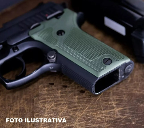 Empunhadura Par Talas Para Pistola Taurus Pt 938 Pt 940 Vd