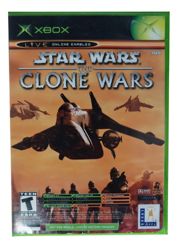Star Wars The Clone Wars + Tetris Xbox Excelente Estado (Reacondicionado)