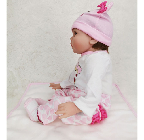 Muñeca Reborn Silicona Muñecas Para Niñas Mulan Bebes Rebon