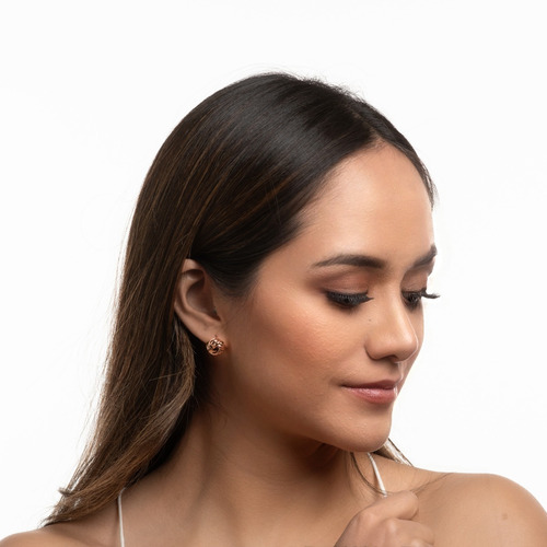 Aretes Acero Inoxidable Mujer Broqueles Joyería Fina Luckyly