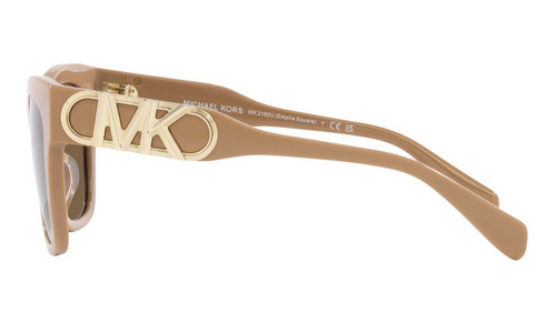 Lentes De Sol Empire Square Camel Solid Michael Kors
