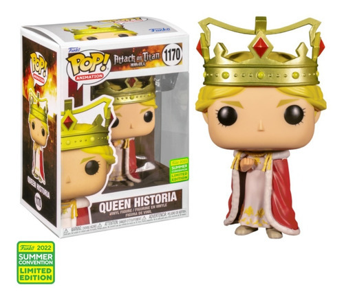 Funko Pop! Attack On Titan - Queen Historia #1170 Summer Con