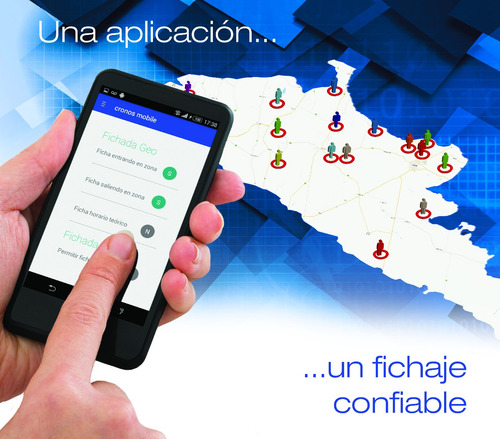 Imagen 7 de 10 de Reloj Control Horario Virtual Teletrabajo Cronos Registros P
