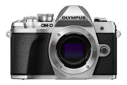  Olympus OM-D E-M10 Mark III mirrorless cor  prateado